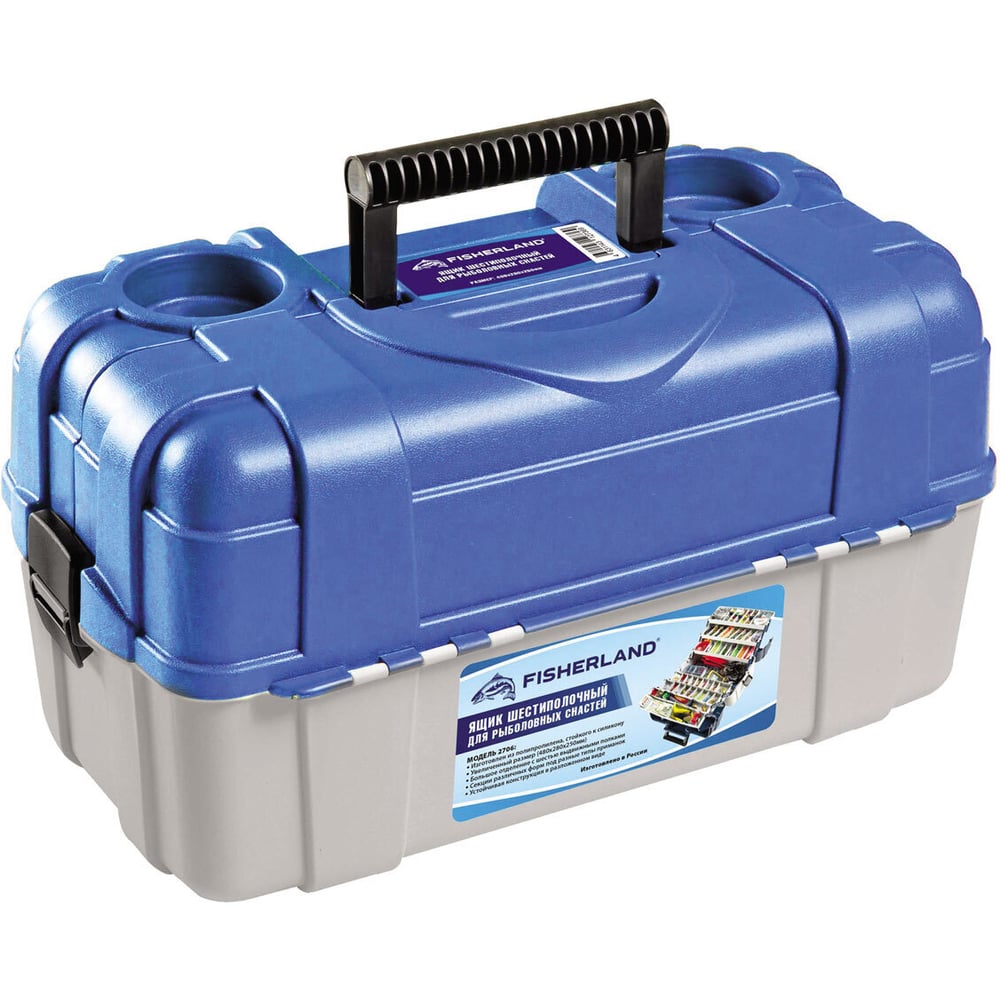Изображение товара Ящик рыболовный большой Fisherland 6-полочный 2706 ef55459