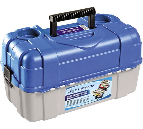 Изображение товара Ящик рыболовный большой Fisherland 6-полочный 2706 ef55459