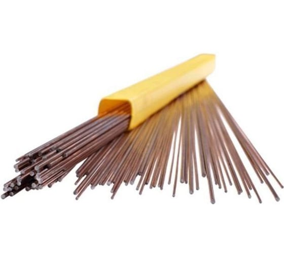 Изображение товара Пруток омедненный TIG ER70S-6 2х1000 мм, 5 кг Оберон 17062005.5