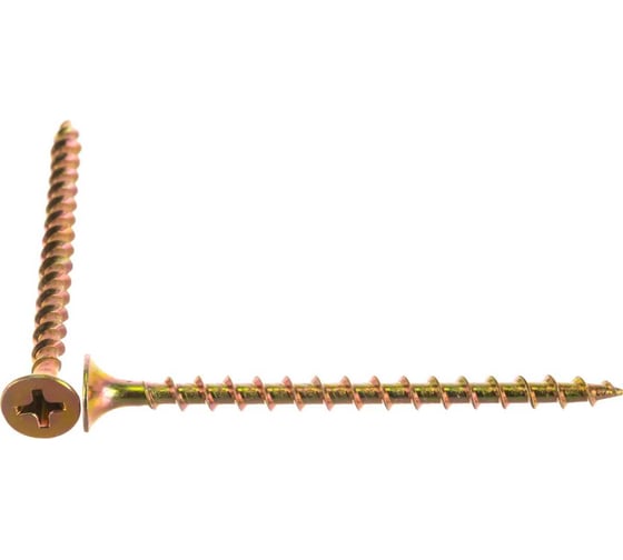 Изображение товара Саморез Госкреп ГД желтый цинк, 3,5х55 400 шт. 1-0014520