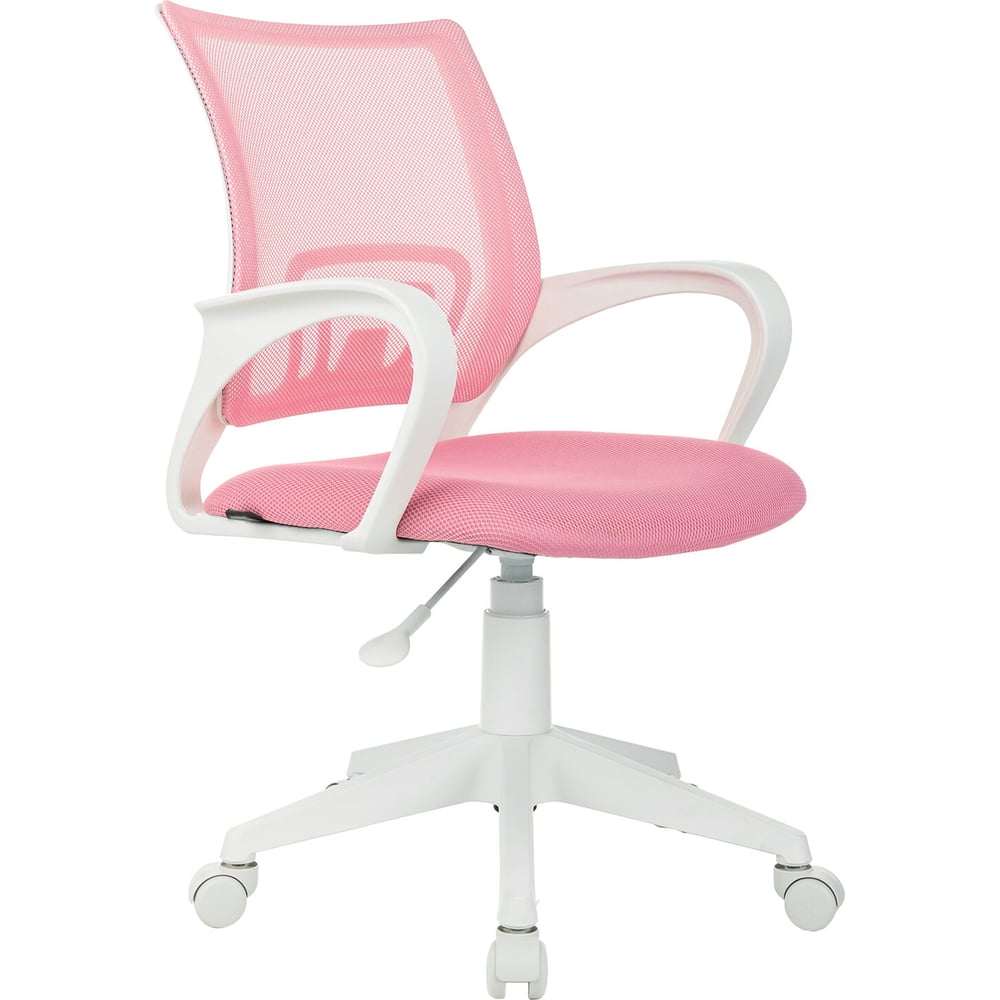 Изображение товара Офисное кресло BRABIX Fly Mg-396w с подлокотниками и регулировками розовое