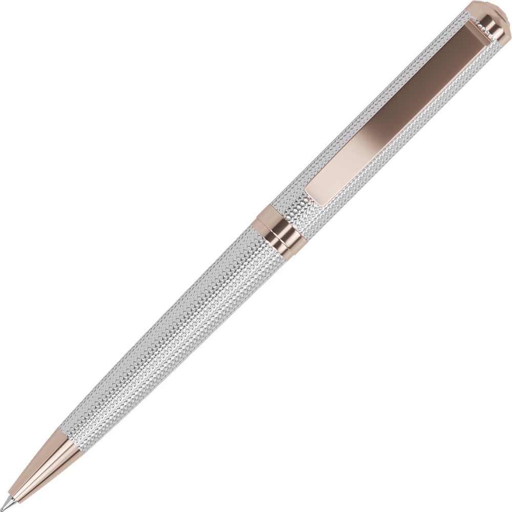 Изображение товара Ручка шариковая Galant подарочная Epsilon корпус серебро, детали розовое золото, узел 0,7 мм