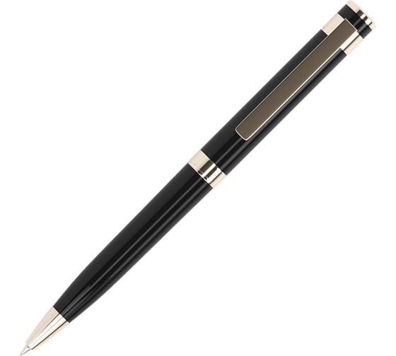 Изображение товара Ручка шариковая Galant подарочная Bernini, корпус черный, детали золото, узел 0,7 мм, линия письма 0,5 мм, синяя 144177
