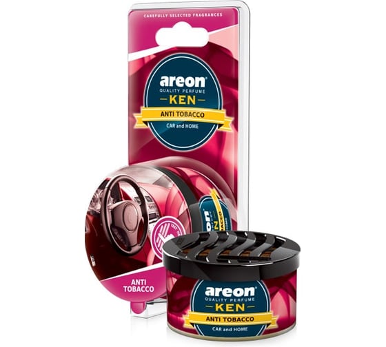 Изображение товара Ароматизатор Areon KEN BLISTER Antitobacco AKB07