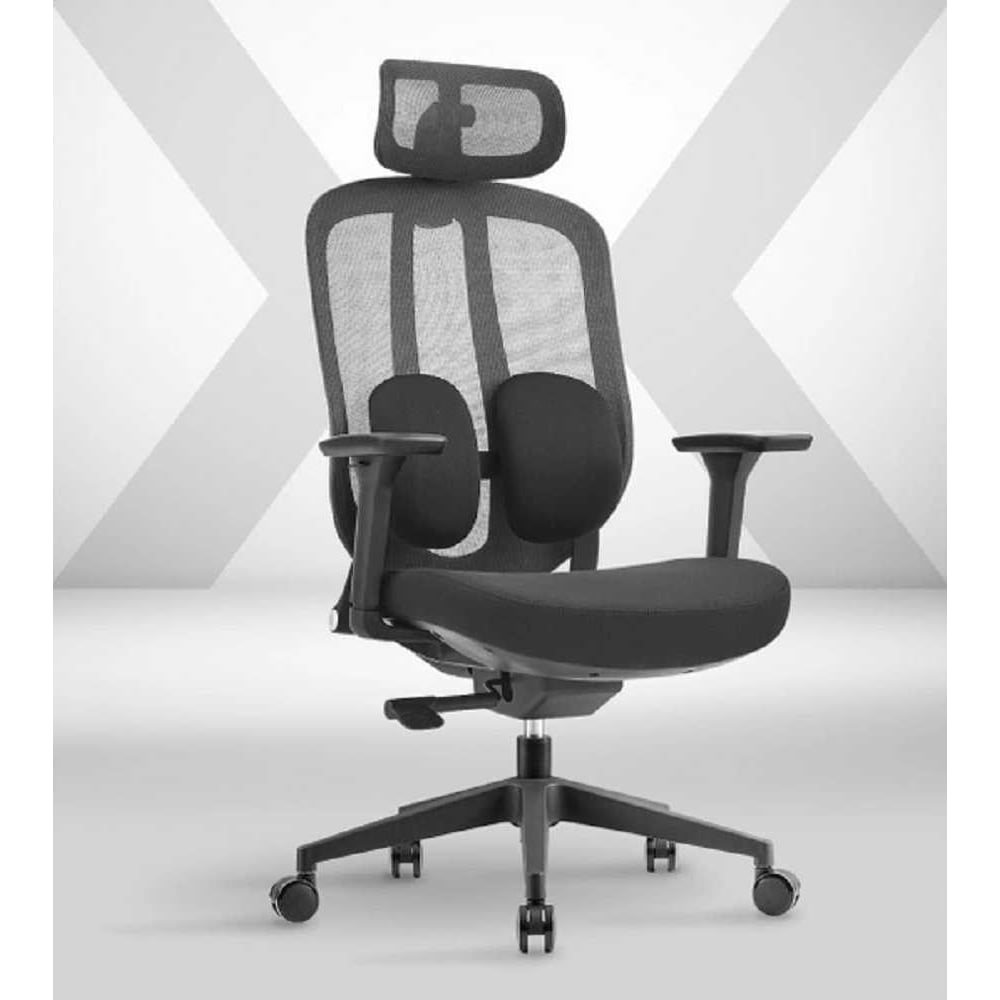 Изображение товара Офисное поворотное кресло KSG SPARX FX-6 Pillow Black / Black НФ-00000758