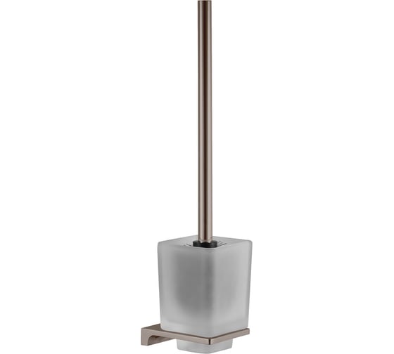 Изображение товара Щётка для унитаза настенная RavSlezak, серый металлик глянцевый NLA0500MGL