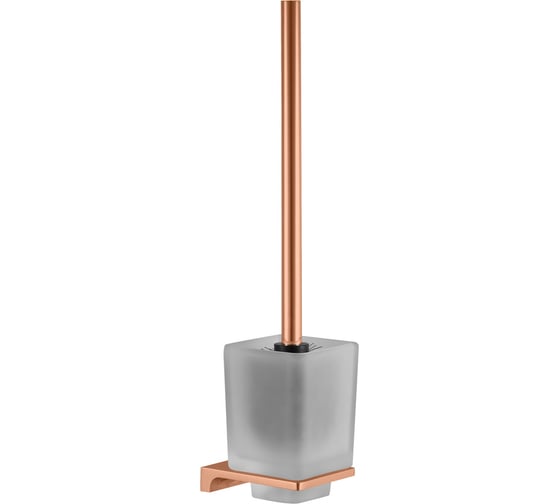 Изображение товара Щётка для унитаза настенная RavSlezak, розовый золотистый глянцевый NLA0500ZRL