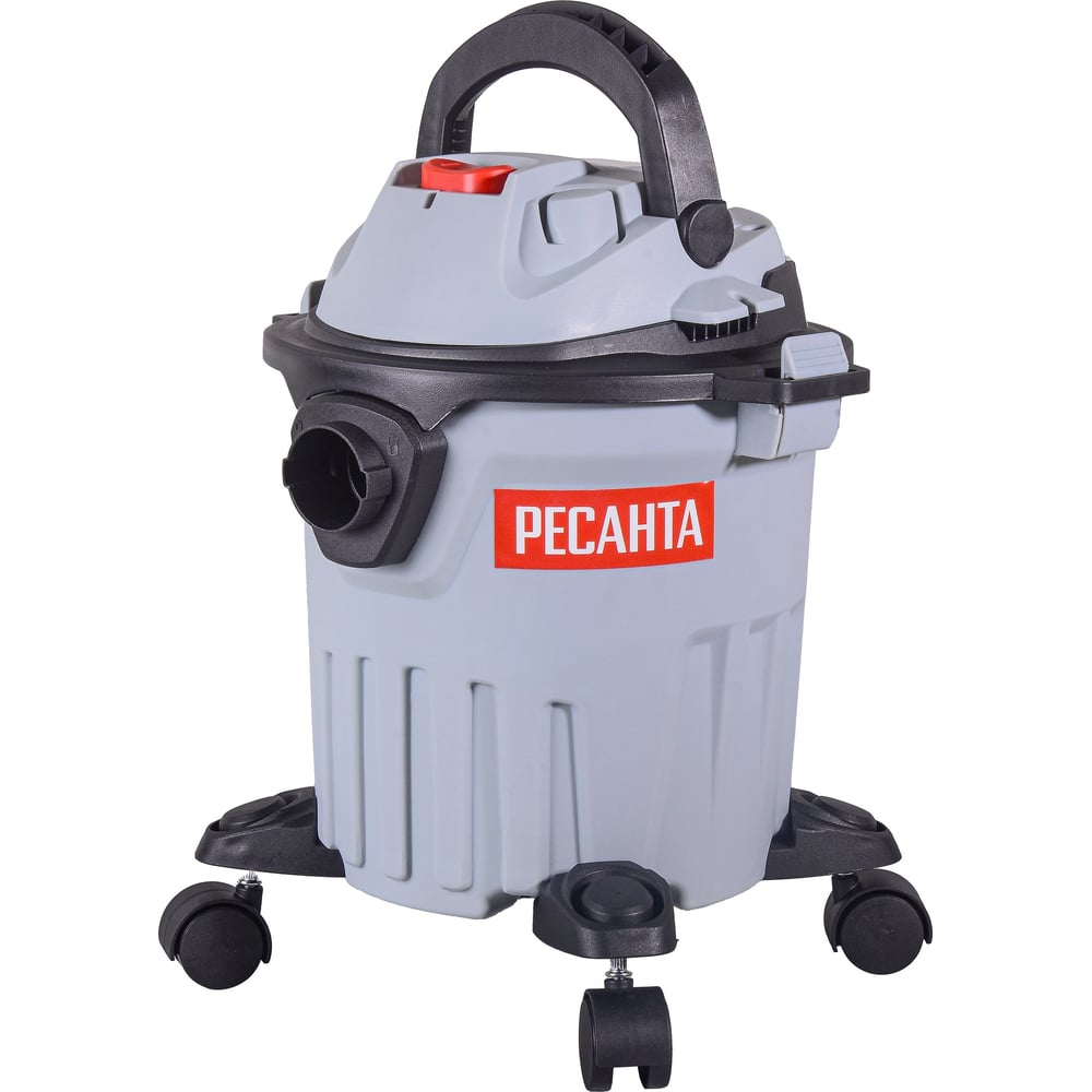 Изображение товара Строительный пылесос Ресанта ПС-1400/15 75/19/4 с функцией выдувания и сбором жидкости