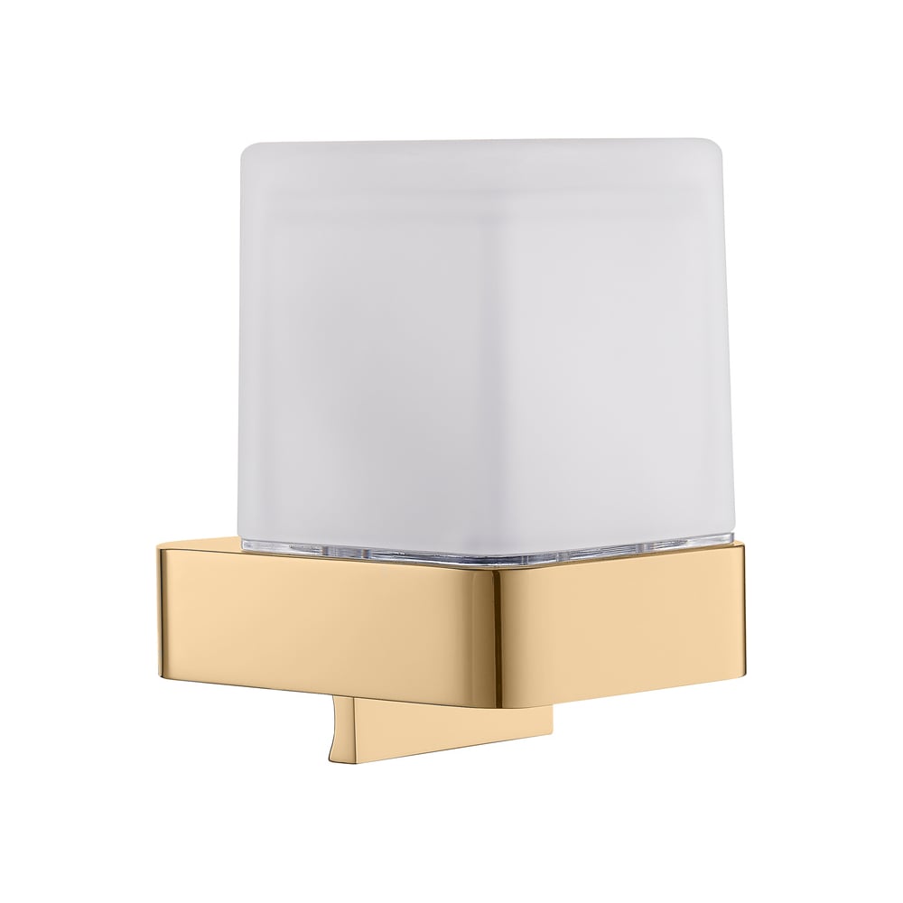 Изображение товара Дозатор для жидкого мыла настенный RavSlezak стеклянный золотистый NLA0304Z