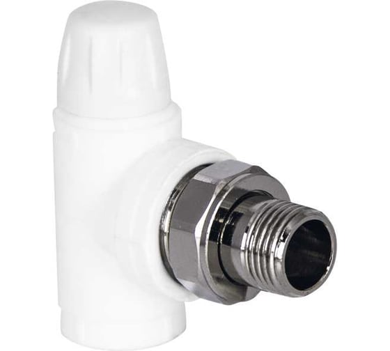 Изображение товара Запорный клапан для радиаторов TEBO PPR 25x3/4" НР угловой 030061214