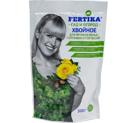 Изображение товара Хвойное для вечнозелёных Fertika 500 г (по 16шт) Ф03920