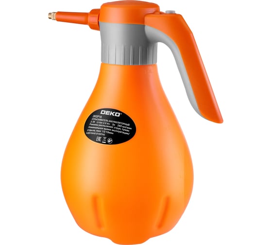 Изображение товара Опрыскиватель садовый аккумуляторный DEKO DKSP16, 3 л 065-1041