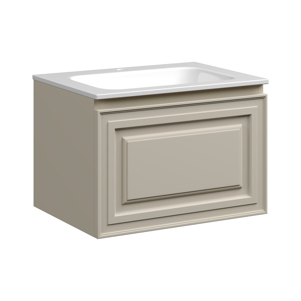 Изображение товара Подвесная тумба Sancos Very с ящиком 590x445 мм бежевый современный дизайн