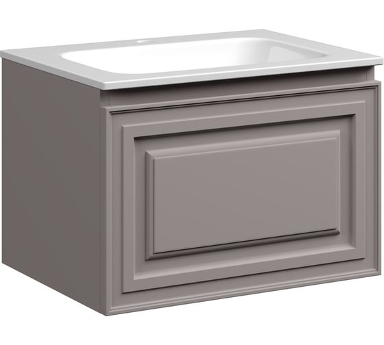 Изображение товара Тумба подвесная Sancos Very 590x445x406 мм, c одним ящиком оснащенным доводчиками, Doha Soft VR60SM