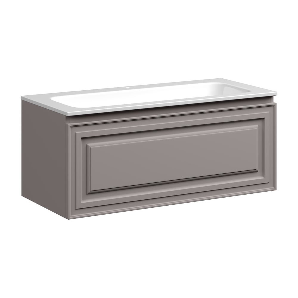 Изображение товара Подвесная тумба Sancos Very 995x445x406 с ящиком и доводчиками капучино