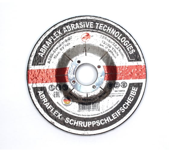 Изображение товара Круг шлифовальный А24R Standart BF 125x6х22 мм R2R 8040-125622