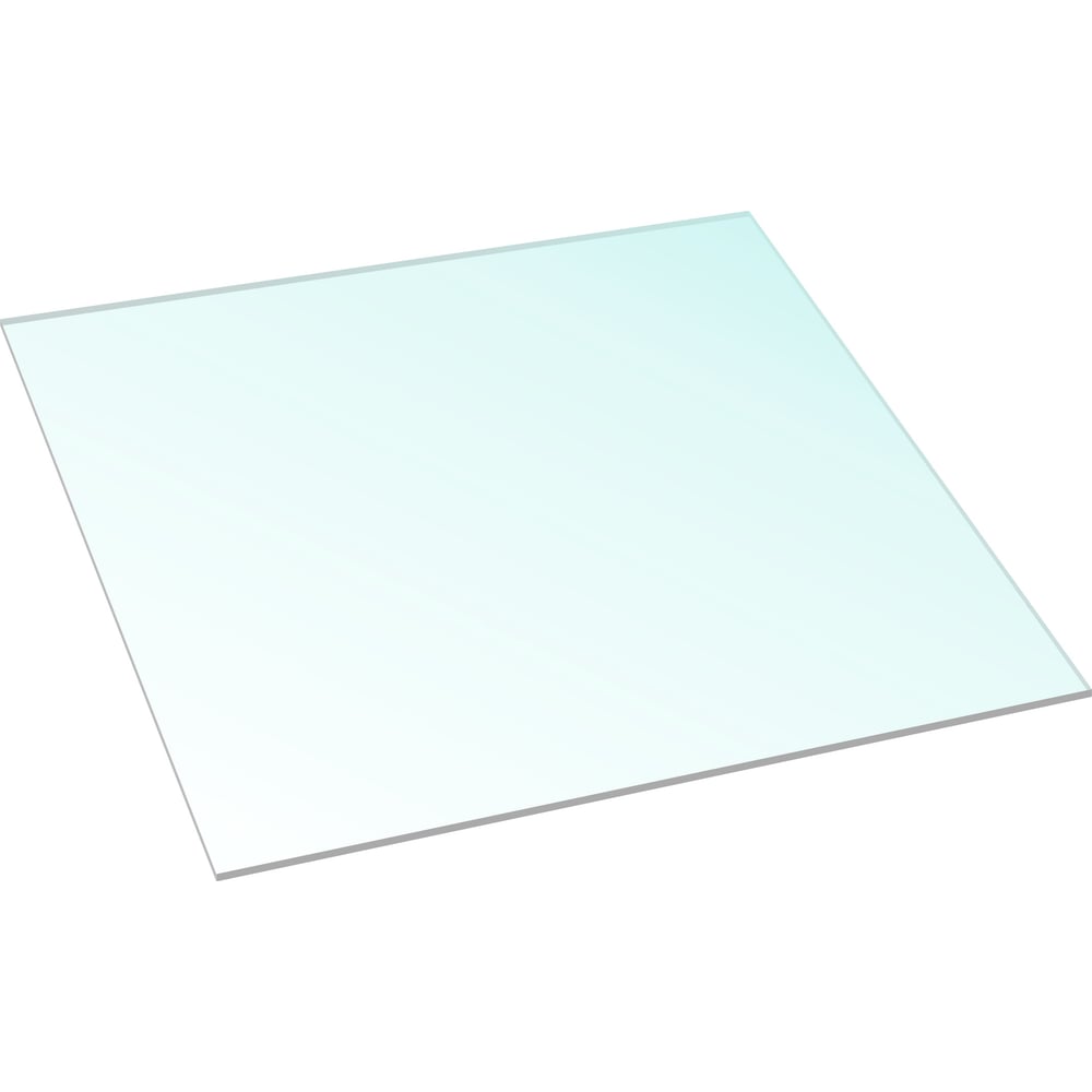Изображение товара Монолитный поликарбонат 508x504 мм прозрачный UV защита Novattro