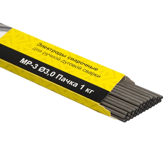 Изображение товара Электрод Евролюкс МР-3 3 мм, 1 кг Eurolux 900/71/6/92