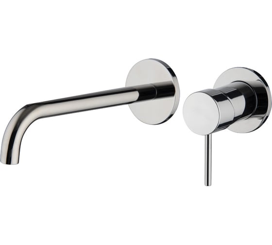 Изображение товара Внешняя часть смесителя для раковины настенного монтажа Fima Carlo Frattini SPILLO UP излив 200мм, цвет хром F3051WLX9CR