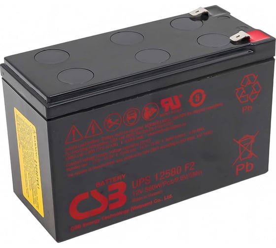 Изображение товара Аккумулятор для ИБП CSB UPS12580 F2 УТ-00000161