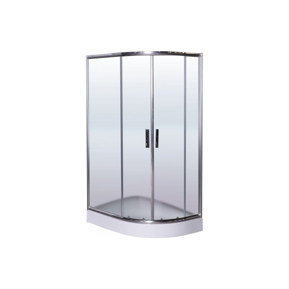 Изображение товара Душевой уголок ESBANO ESR-8027А левый с раздвижными дверцами 5 мм стекло