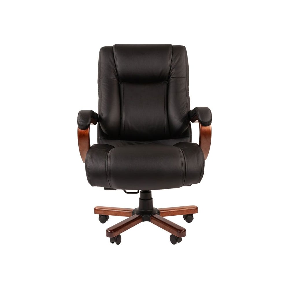 Изображение товара Офисное кресло CHAIRMAN 503 натуральная кожа/экокожа черная мультиблок 00-07163875