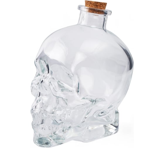 Изображение товара Штоф для крепких напитков GLASSERIE SKULL 800 мл GL007