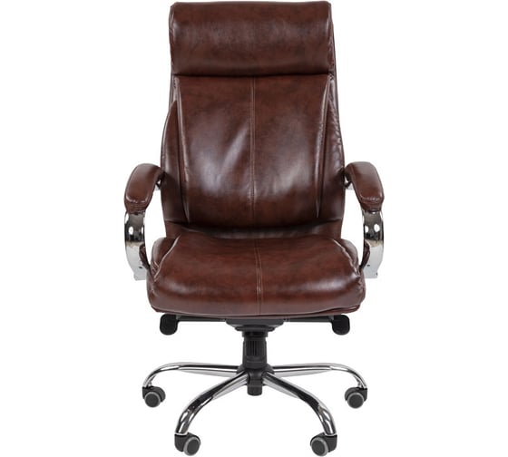 Изображение товара Офисное кресло CHAIRMAN CH423 экокожа, коричневый 00-07156524