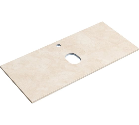 Изображение товара Столешница для ванной комнаты Sancos 1000x460 TT100A2X