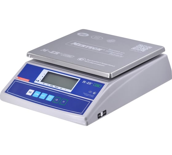 Изображение товара Весы MERTECH MERCURY M-ER 326AF-6.1 LCD двойной дисплей 3745