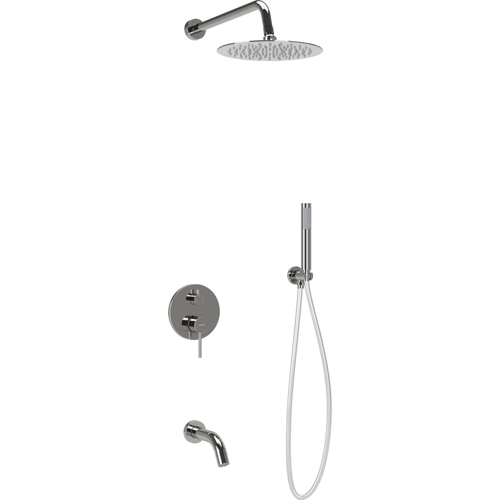 Изображение товара Душевой комплект Sancos Select встраиваемый для ванны и душа SC3004CH