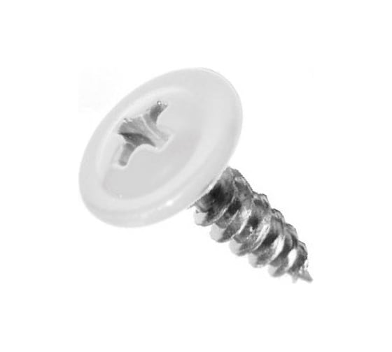 Изображение товара Саморезы с пресс-шайбой Госкреп 4.2х16 мм, белые, RAL9003, 35 шт. 1-0017290