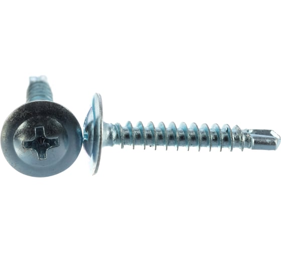 Изображение товара Саморез Госкреп ШСММ пресс-шайба, сверло, 4.2х25 мм, 200 шт. 1-0016550