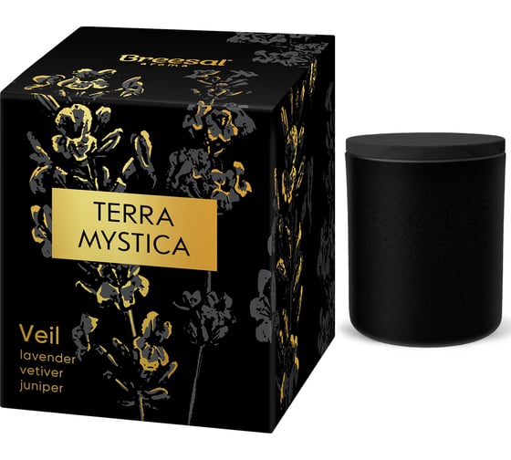 Изображение товара Ароматическая свеча Breesal TERRA MYSTICA «Veil» (Вуаль) (12) BR0015
