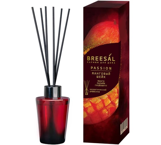 Изображение товара Ароматический диффузор Breesal Passion «Манговый шейк» (12) ЮНК BR0031