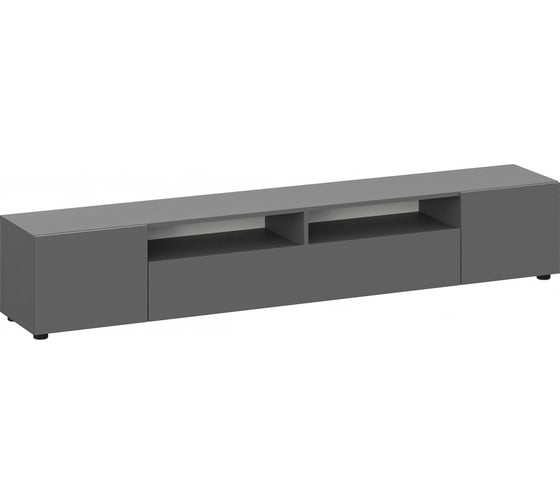 Изображение товара ТВ-тумба Woodville Сибити графит серый 582759