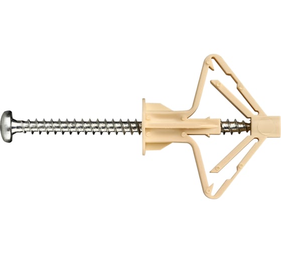 Изображение товара Анкер для листового материала с шурупом ЕВРОПАРТНЕР нейлон PLA диам.10мм 10шт. 11 1317 2