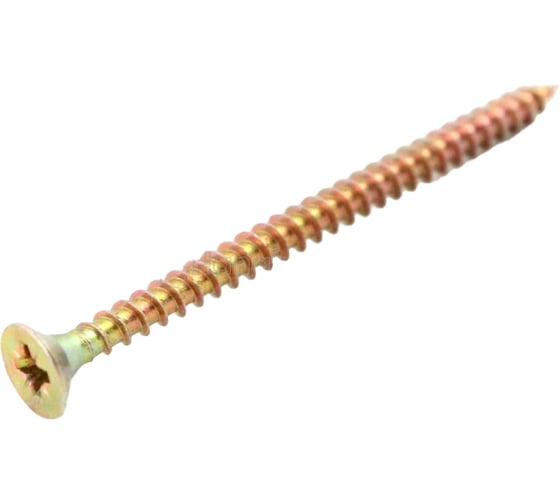 Изображение товара Саморез Госкреп ГД желтый цинк, 4.2х75 мм, 200 шт. 1-0014550