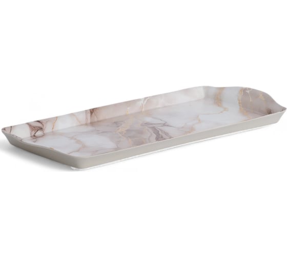 Изображение товара Поднос прямоугольный DOMENIK MARBEL 38x17 см DMT507