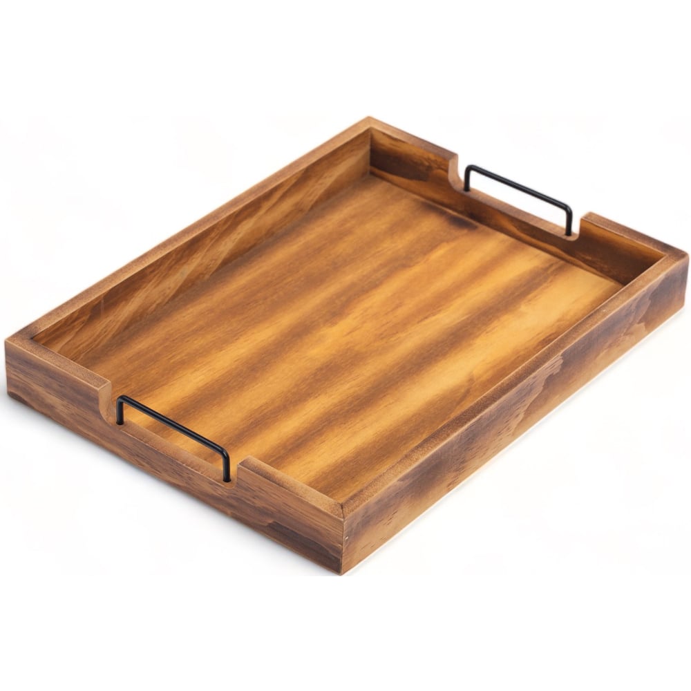 Изображение товара Поднос прямоугольный DOMENIK LOFT 40x30 см DMT002 из МДФ в стиле лофт