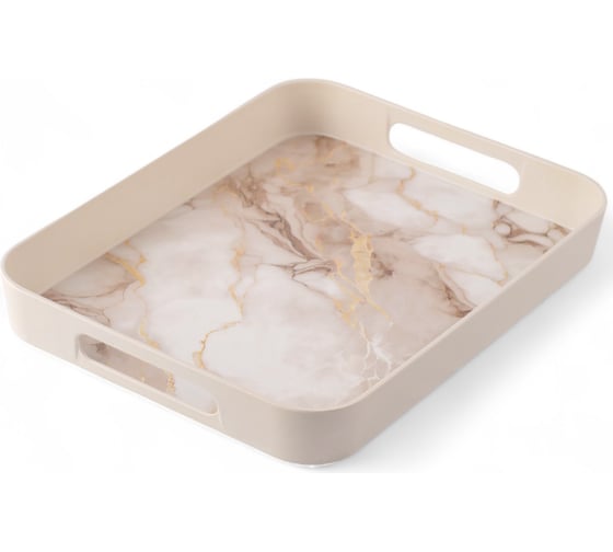 Изображение товара Поднос прямоугольный DOMENIK MARBEL 33x26 см DMT506