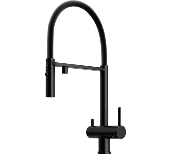 Изображение товара Смеситель для кухни Sancos Imola с возможностью подключения фильтра для воды, цвет матовый черный SC4010MB