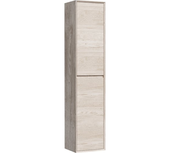 Изображение товара Шкаф-пенал подвесной Sancos Marmi 1.0/Marmi 2.0 350x300x1600 мм, цвет дуб галифакс натуральный PMR35EG