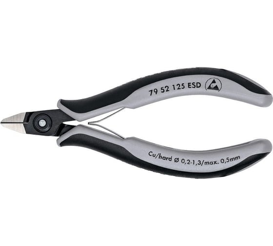 Изображение товара Прецизионные бокорезы для электроники Knipex KN-7952125ESD
