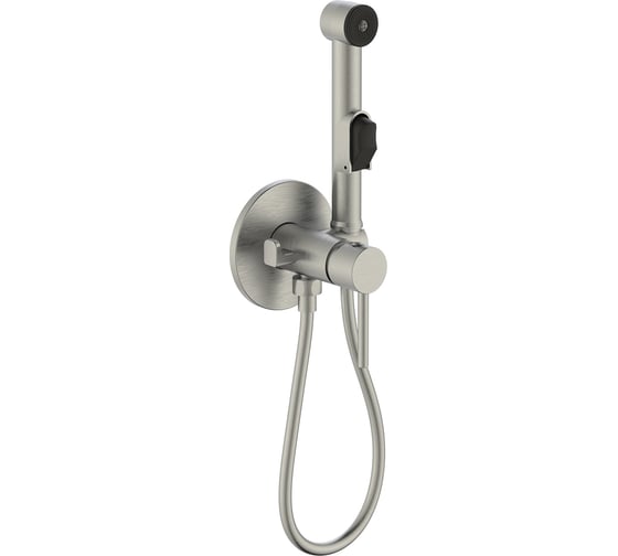 Изображение товара Встраиваемый смеситель с гигиеническим душем IDDIS сатин 003BNR0i08