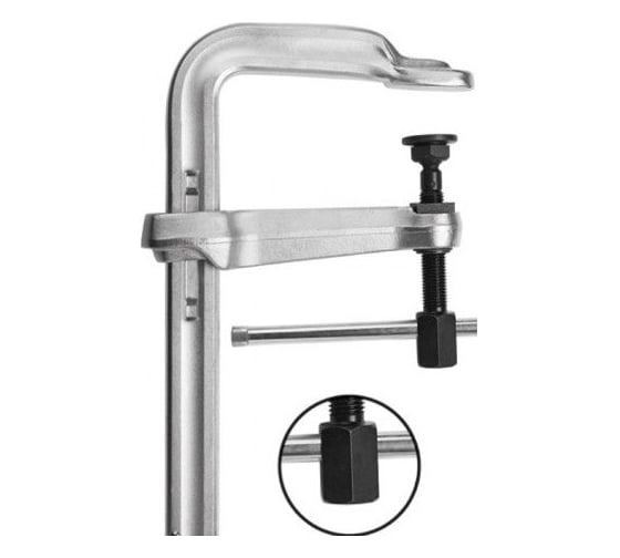 Изображение товара Струбцина для тяжёлых нагрузок BESSEY STBS100 1000/200, 35 кН, затяжка 100 Нм, Т-ручка BE-STBS100