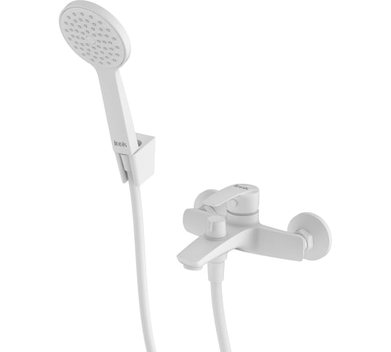 Изображение товара Смеситель для ванны IDDIS Ray белый матовый RAYWT02i02