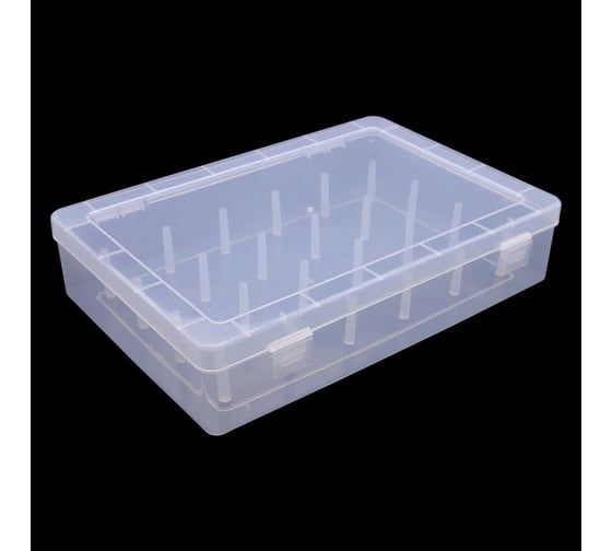 Изображение товара Контейнер для хранения катушек Hobby&pro на 24 бобины, 300x200x63 мм 7726598