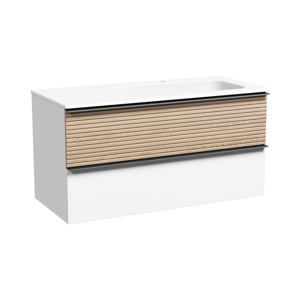 Изображение товара Подвесная тумба Sancos Delta с двумя ящиками 995x445x500