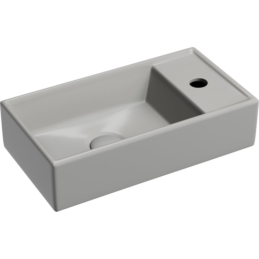 Изображение товара Умывальник подвесной Ceramicanova Element антрацит матовый